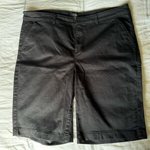 NYDJ Cotton twill Bermuda shorts size 14
